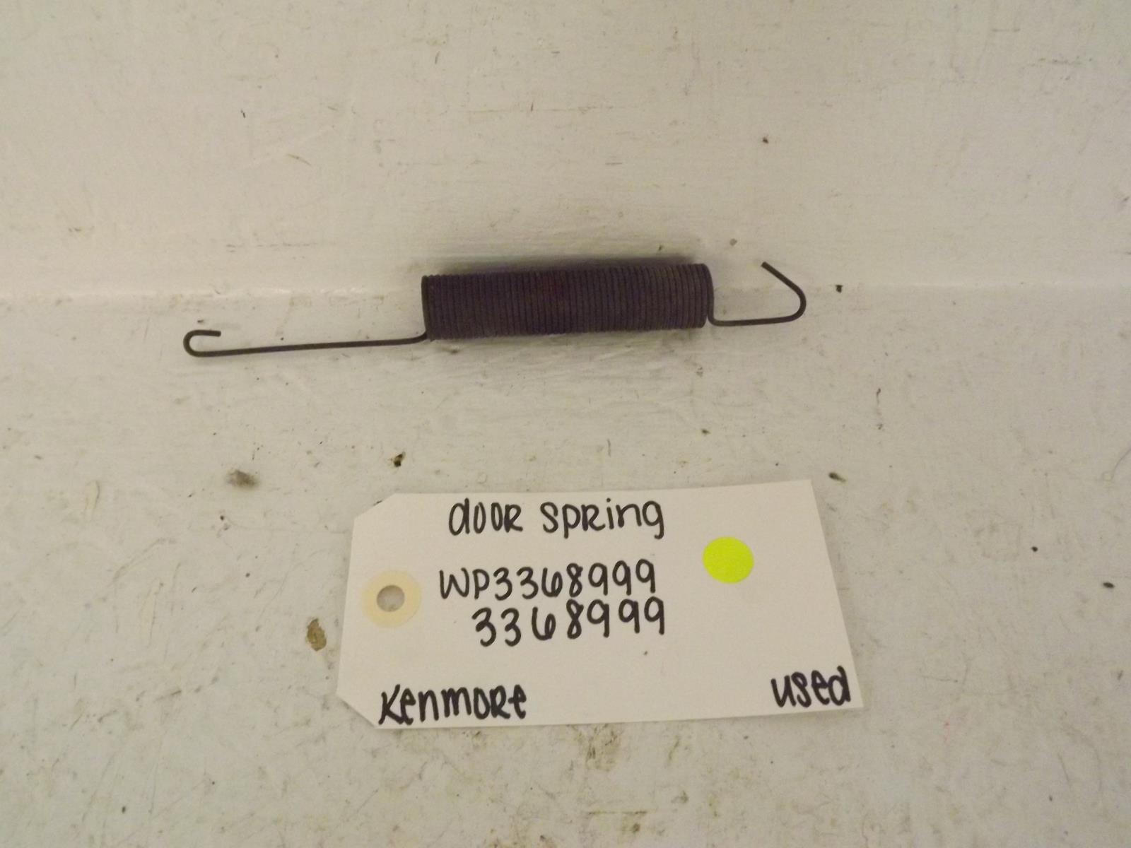 Kenmore Dishwasher WP3368999 3368999 Door Spring Used Kenmore Dishwasher WP3368999 3368999 Door Spring Used